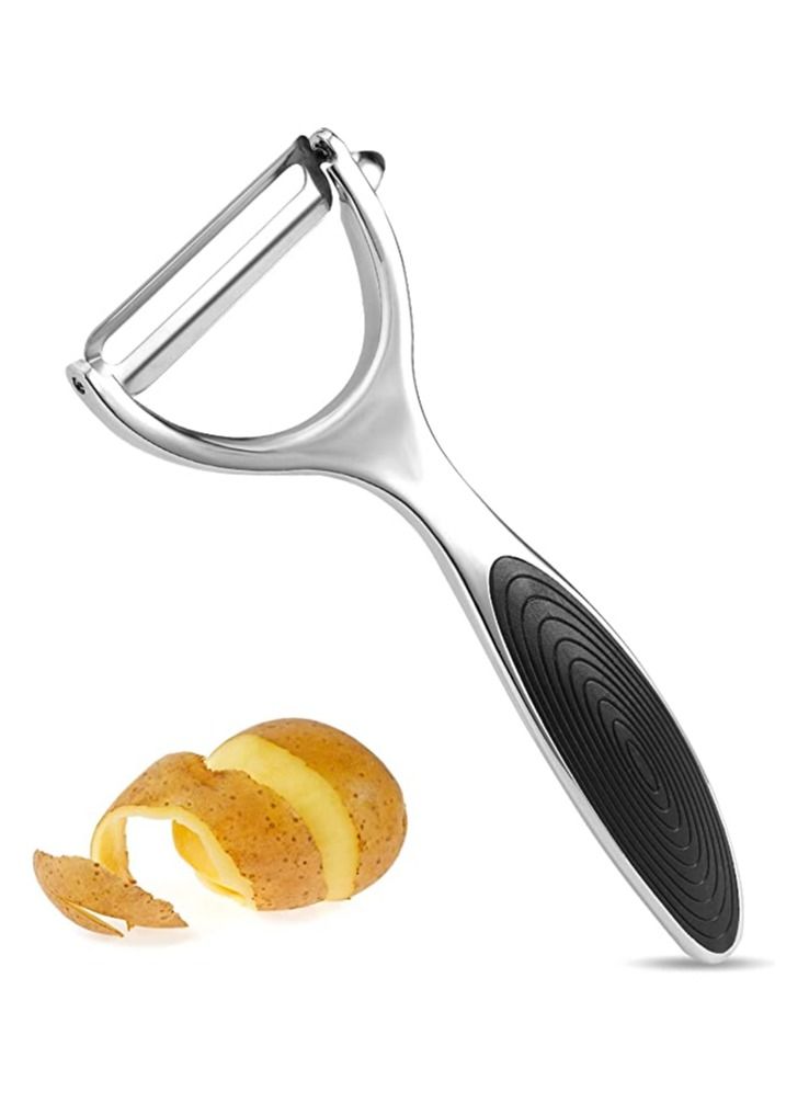Vegetable Fruits Peelers for Kitchen, Premium Stainless Steel Y Shape Swivel Peelers for Potato, Apple, Carrot, Veggie, Ergonomic Non-Slip Handle & Sharp Blade Potatoes Peeler - Image 1