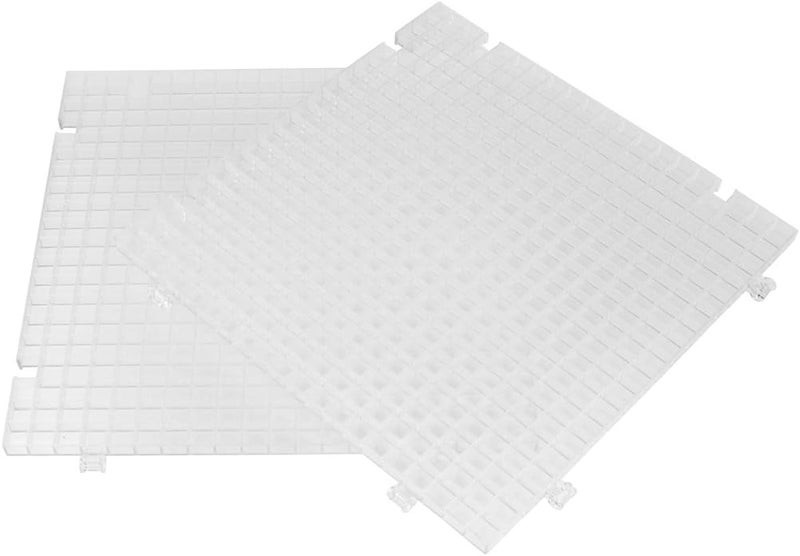 Creator's Waffle Grid 2-Pack - The Original Multi-Use Modular Grid System - Solid Bottom - Best Used for Cutting Glass, Catching Small Pieces, Contain Water, Put Under Plants, Etc. - Made in USA - Image 1