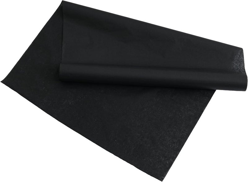 Red Dot Gift® 50cm x 30M Black Color Tissue Paper Roll For Gift Wrapping 17 Grams, Acid-Free for A Variety Of Craft, Art, and Paper Projects, T-shirt wrap (Black, YC024) - Image 1