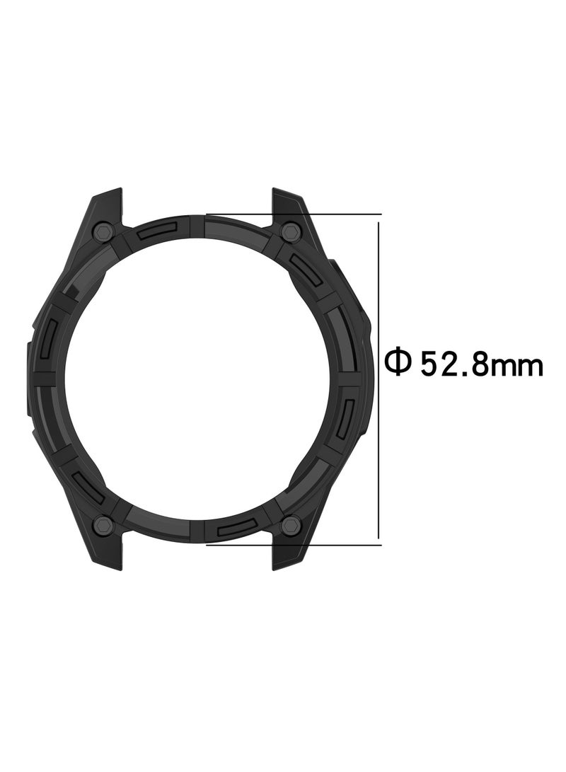 بيوينتي غطاء متوافق مع غارمين أندورو 3 لينة تبو مكافحة الصفر ووتش كم واقية ( أسود ) - Image 2