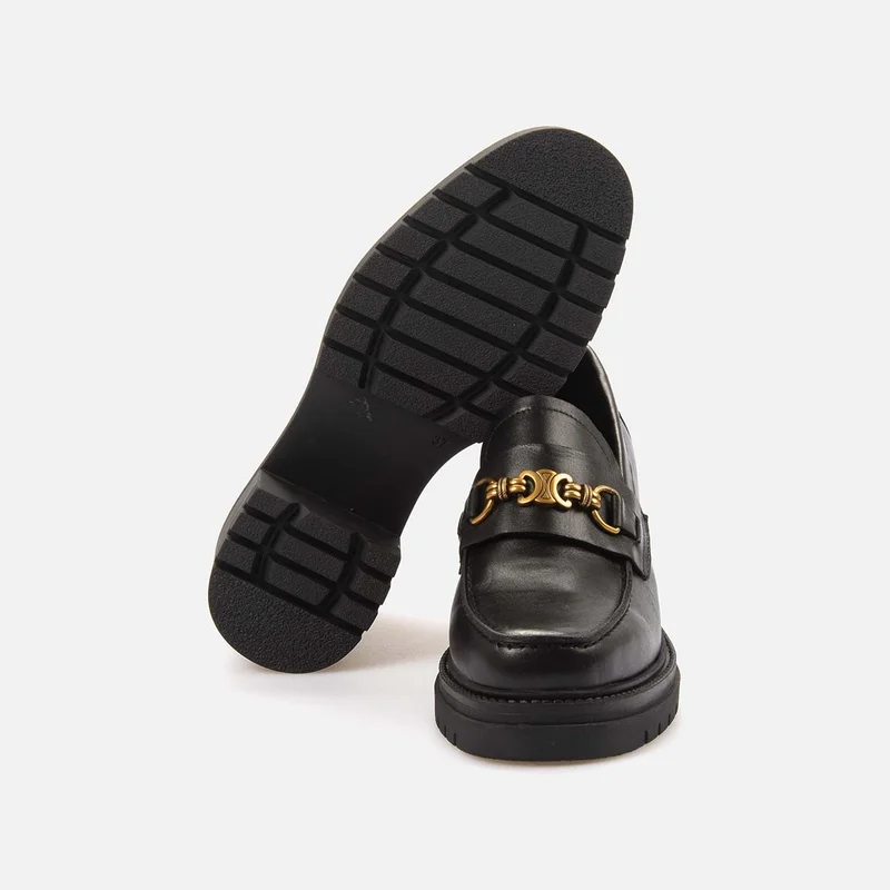 كيمال تانجا Leather Women's Daily High Heel Shoes Ad2377