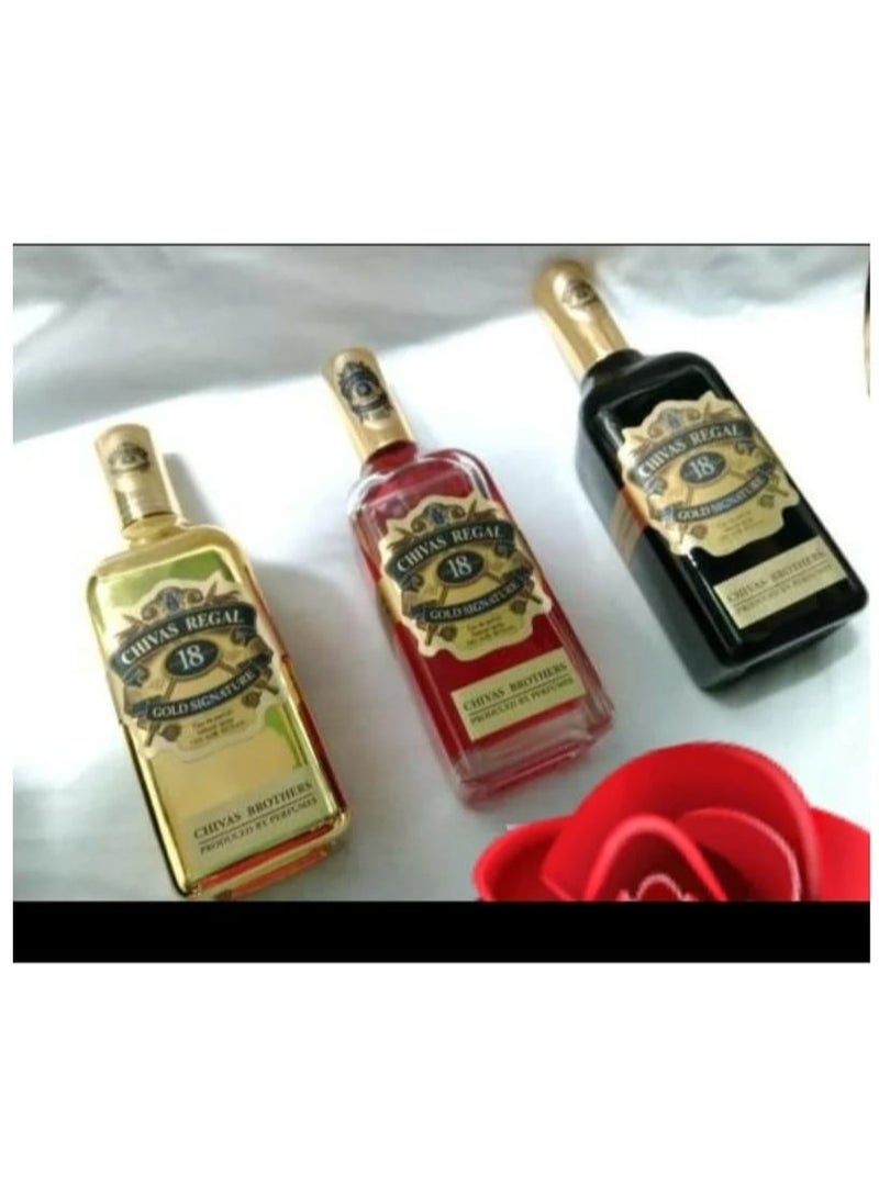 1home Set of 3 Chivas Black Perfumes - Chivas Regal - Chivas Gold - Image 1