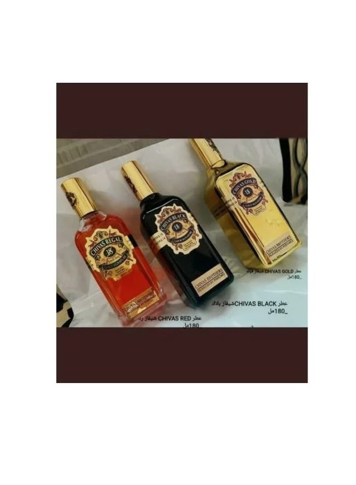 1home Set of 3 Chivas Black Perfumes - Chivas Regal - Chivas Gold - Image 2