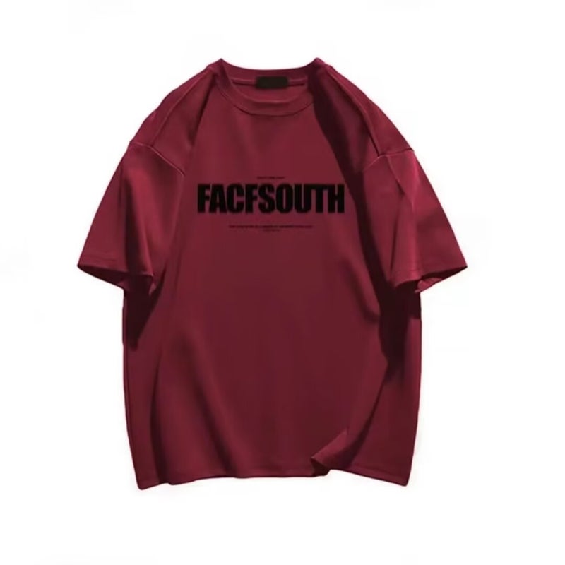 Short-Sleeved T-Shirt Men'S Instagram Popular Brand Hip-Hop Crewneck Base Shirt Top For Summer - Image 1