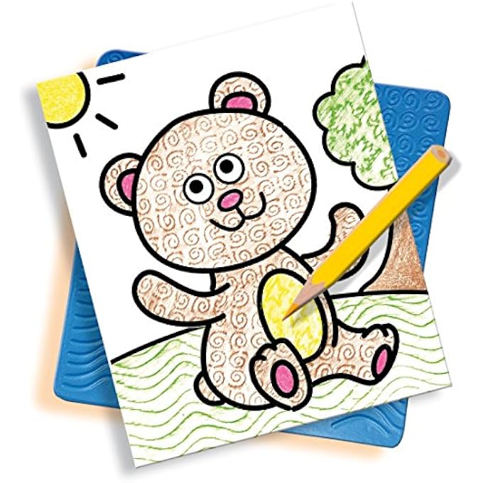 SES Creative RELIEF COLOURING SET - Image 4