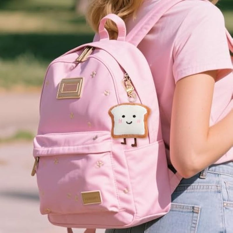 Cute Plush Keychain Plush Bag Charms for Handbags Tote Bags Purse Charms Cute Keychains for Car Keys Gifts for Women - Image 2