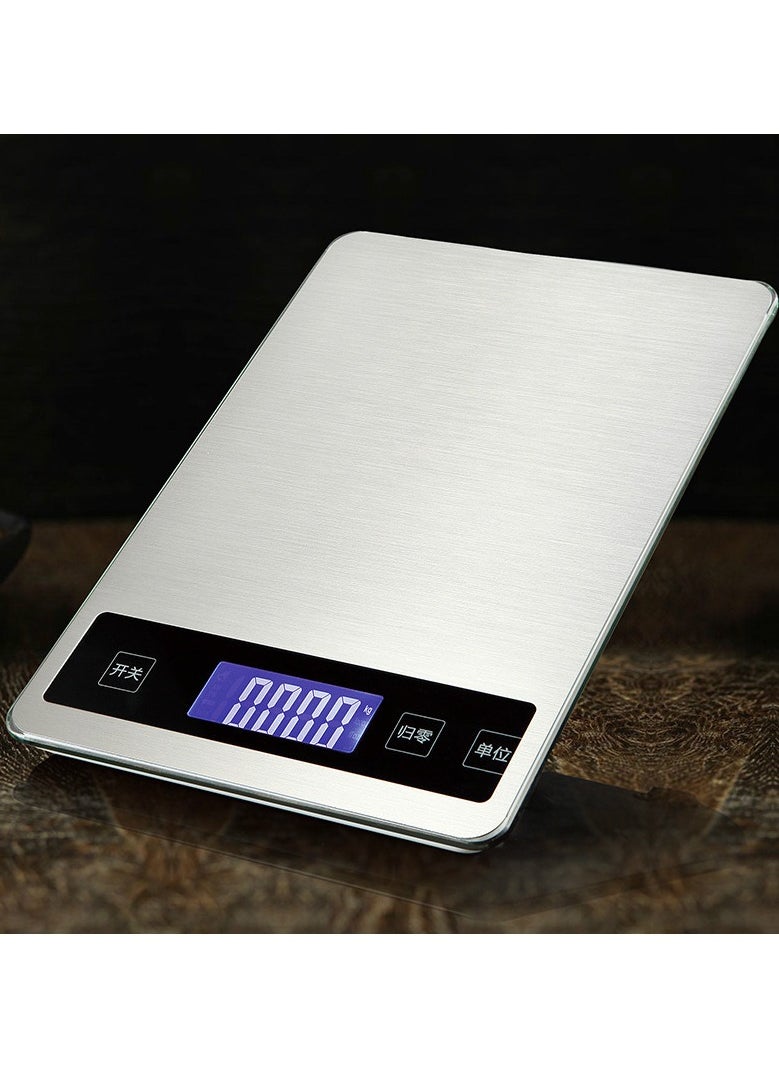 ETEKCITY - Stainless Steel Kitchen Electronic Scale Mini Food Scale Household Small Electronic Scale Precision Electronic Scale - Image 1