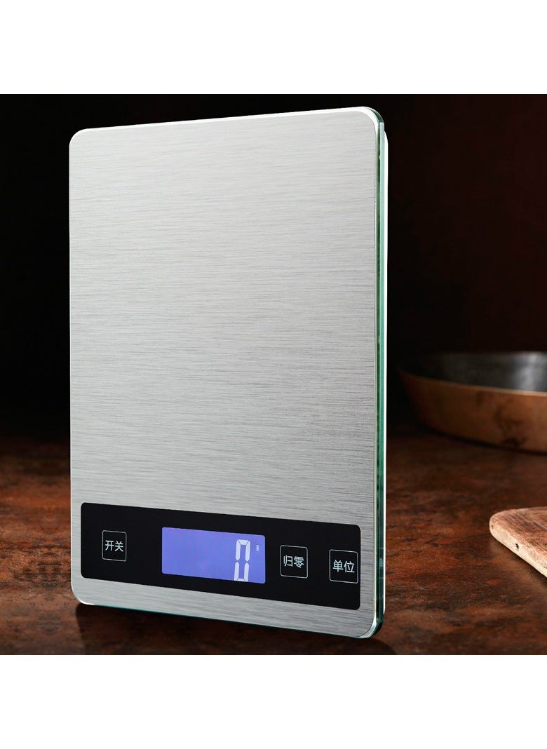 ETEKCITY - Stainless Steel Kitchen Electronic Scale Mini Food Scale Household Small Electronic Scale Precision Electronic Scale - Image 1