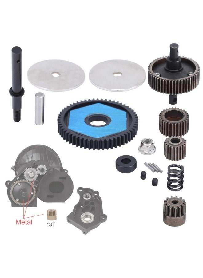 VGEBY - Spur Gear Transmission Gears With Motor Gear Fit For Axial Scx10/Scx10 Ii 90046 90047 Rc Car Model Car Accessories - Image 1
