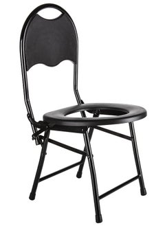 ALMUFARREJ Foldable Camping Toilet Chair 40 x 62centimeter  - Image 1
