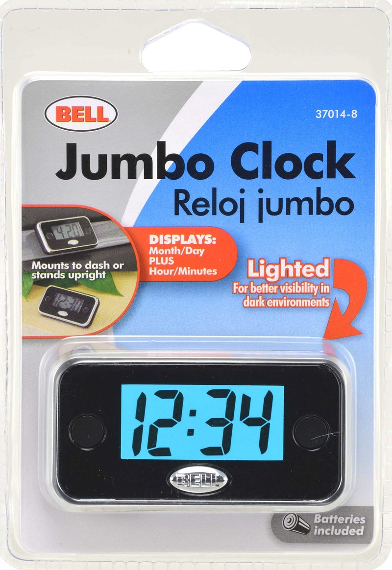 BELL Automotive 22-1-37014-8 Jumbo Clock, Multicolor, One Size - Image 4