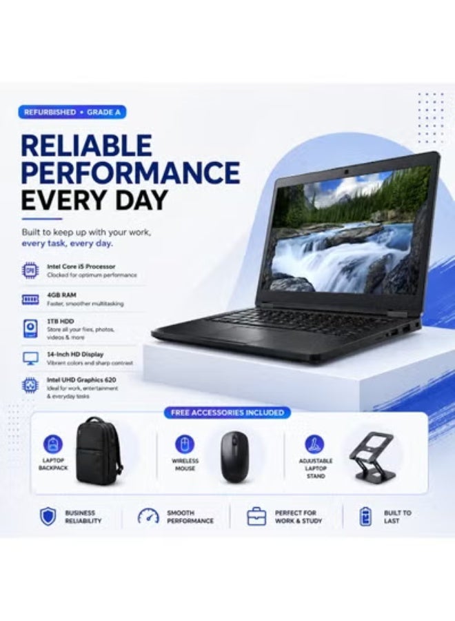 لابتوب أعمال استيراد 2 في 1 بشاشة لمس، معالج Intel Core i3، ذاكرة 4 جيجابايت، هارد 128 جيجابايت SSD، تصميم متحول خفيف الوزن مع باقة إكسسوارات (حامل، ماوس، وشنطة حماية) - Image 4