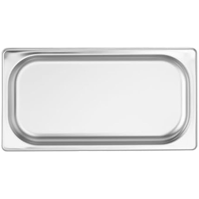 هندي المستلم Gn 13Contenedor GnApilableResistente A Temperaturas De 40 A 300CApto Para HornosCongeladoresCalientaplatosBao Mara08L325X176XH 20MmAcero Inoxable 1810 - Image 3