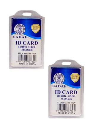 ID Card Holder  55x88mm Vertical (Pack of 2) - pzsku/Z0F8ECC79EDA02522857DZ/45/_/1729150531/ef2cec74-f0aa-45d5-9225-8ad94451f7cd
