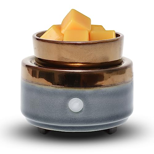 kobodon Ceramic Candle Wax Warmer,Home Fragrance Diffuser, Wax Melter Fragrances Candles Oils, Fragrance Warmer Candles or Wax Melts as Gifts for Mom Grandma Women - Image 1