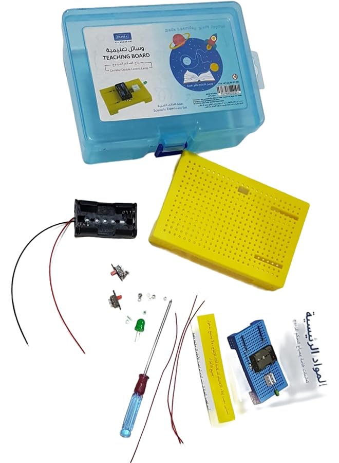 إيروريكس دائرة كهربائية تعليمية إبداعية مفتوحة بسيطة يمكن تجميعها بأكثر من طريقة تعمل بالبطارية العادية 91 185 - Image 4