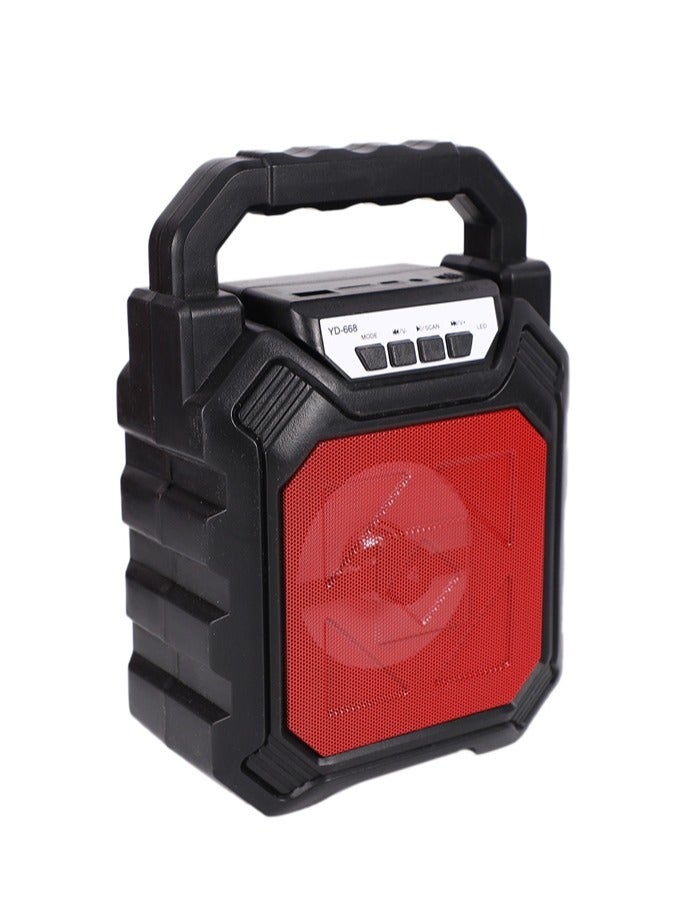 Portable Wireless Bluetooth Speaker Outdoor Subwoofer High Volume Mini Audio High Speaker-YD668 - Image 1