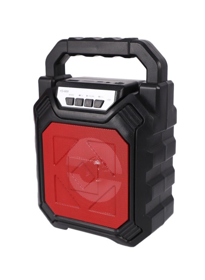 Portable Wireless Bluetooth Speaker Outdoor Subwoofer High Volume Mini Audio High Speaker-YD668 - Image 2