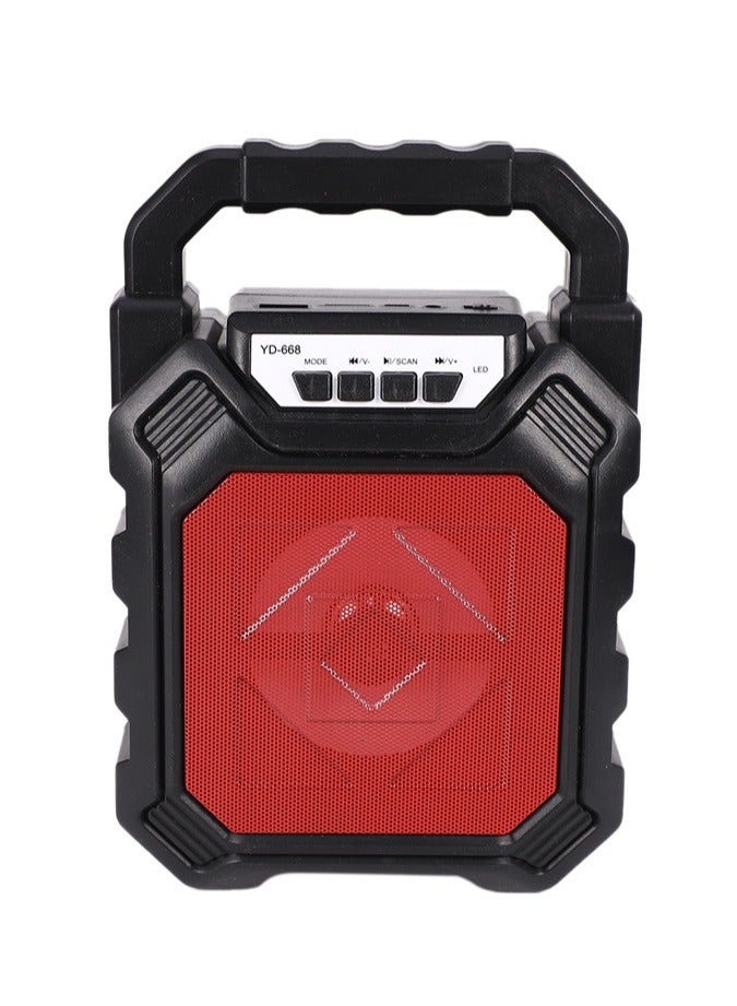Portable Wireless Bluetooth Speaker Outdoor Subwoofer High Volume Mini Audio High Speaker-YD668 - Image 3