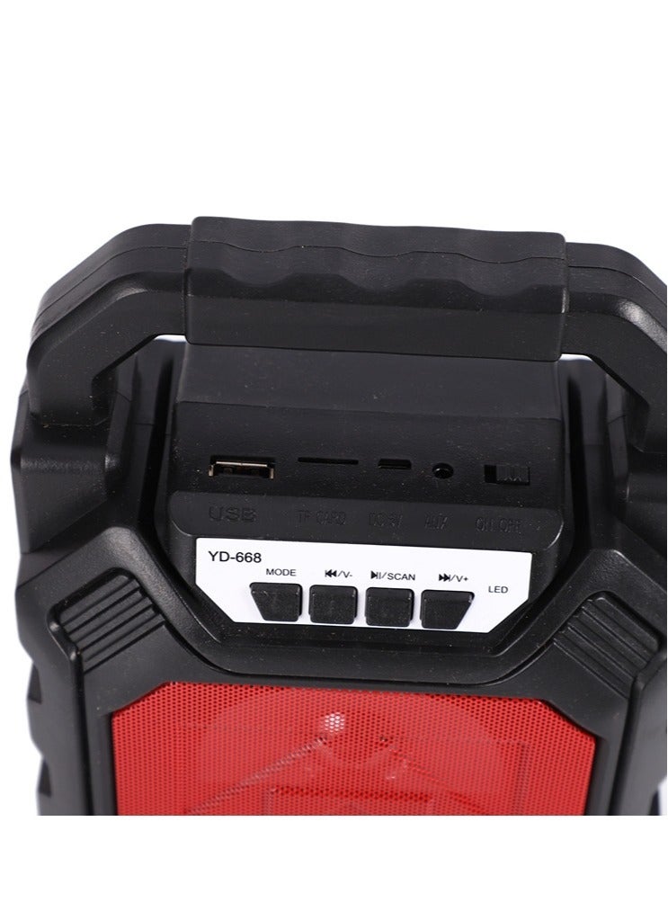Portable Wireless Bluetooth Speaker Outdoor Subwoofer High Volume Mini Audio High Speaker-YD668 - Image 5
