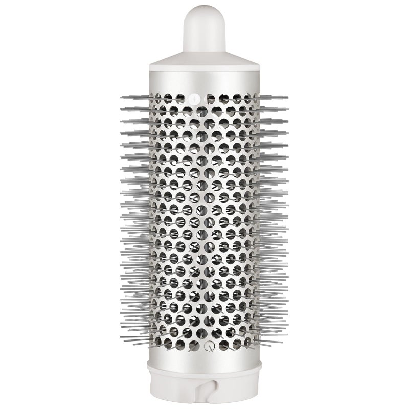 Chivixe Round Brush Attachment for Shark FlexStyle Attachments, Normal Oval Round Volumizing Brush Styling for Straight, Wavy, Curly, and Coily Hair, Sliver - Image 1