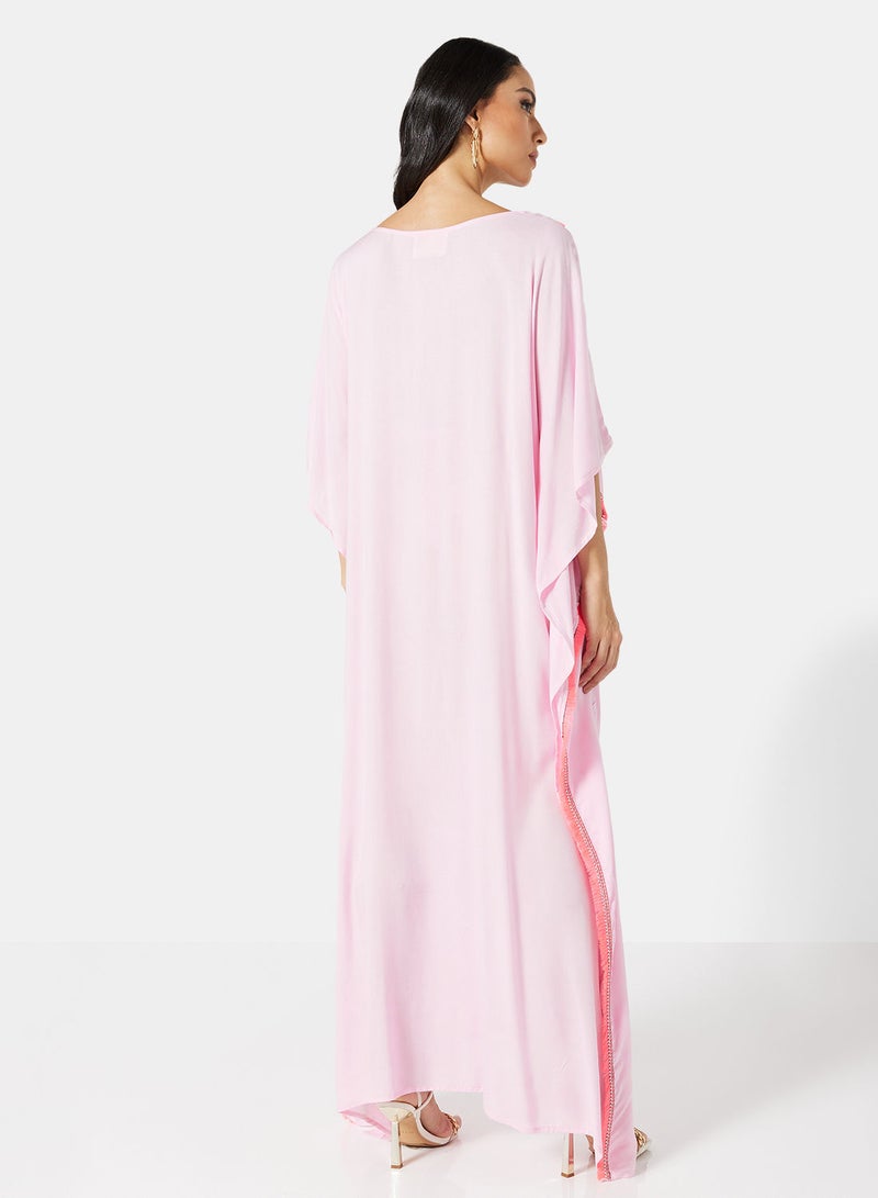 ARABIAN CLOSET EMBROIDERED KAFTAN  - Image 2