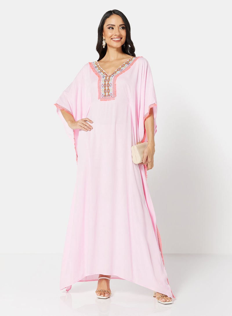ARABIAN CLOSET EMBROIDERED KAFTAN  - Image 3