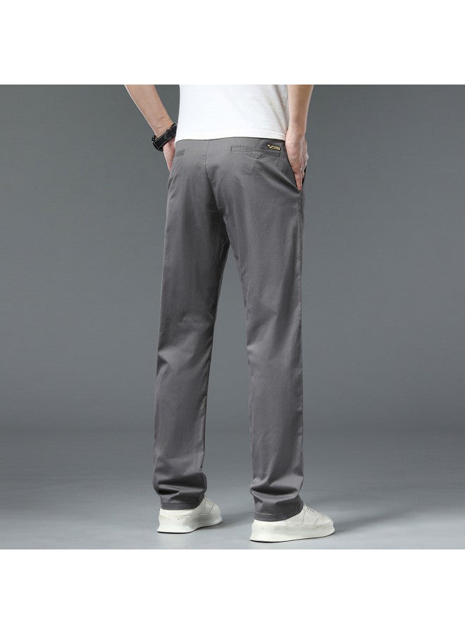Tucano stylish Straight-leg Pants - Loose Comfortable Business Casual Trousers For Men - Image 5
