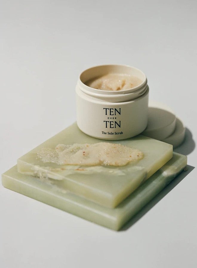 tenoverten - The Sole Scrub Exfoliating Foot Treatment | Clean, Natural, Non-Toxic Hand, Foot + Nail Care (6.8 oz | 200 ml) - Image 2