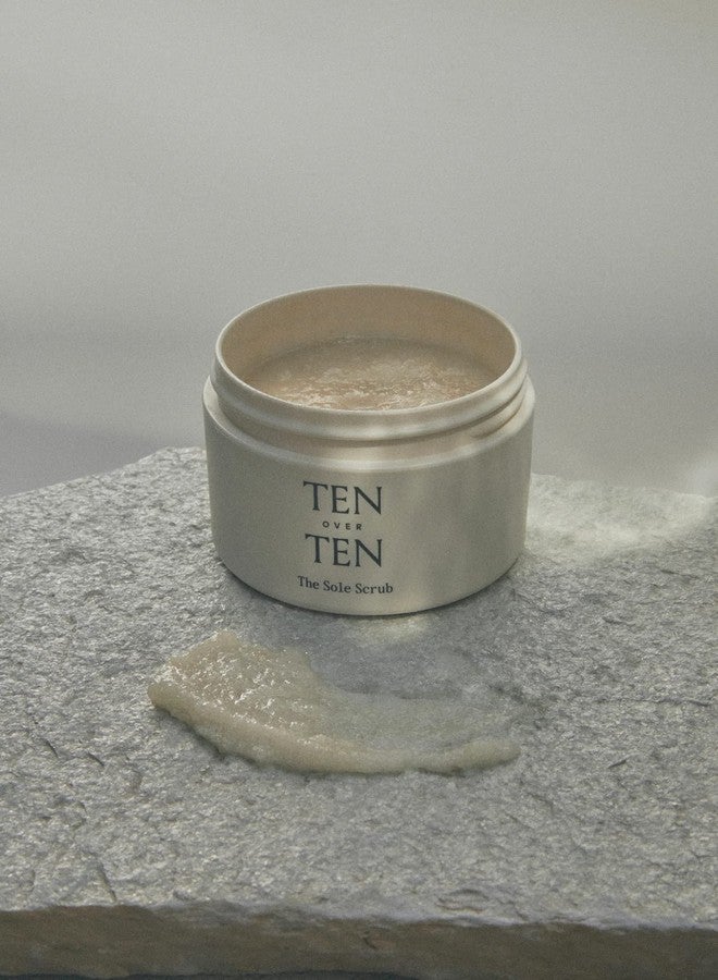 tenoverten - The Sole Scrub Exfoliating Foot Treatment | Clean, Natural, Non-Toxic Hand, Foot + Nail Care (6.8 oz | 200 ml) - Image 5