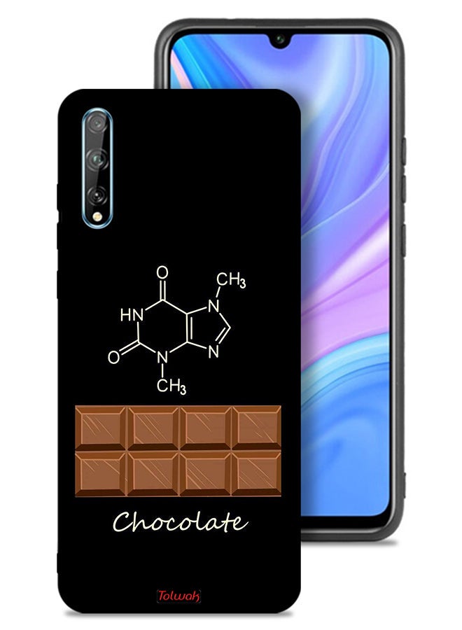 Tolwak Huawei P Smart S Protective Case Cover Chocolate - Image 1