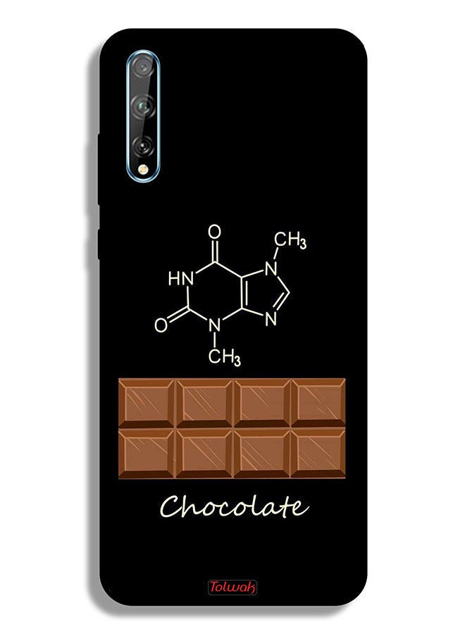 Tolwak Huawei P Smart S Protective Case Cover Chocolate - Image 2