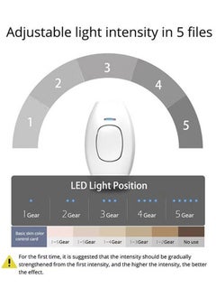 LEXIN Hair Removal Device for Smooth and Painless Skin - Ideal for Men and Women (Black)  - Image 4