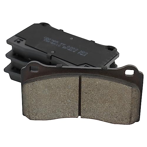 TRQ Front Brake Pads Ceramic Compatible with 2017-2018 Tesla 3 - Image 3