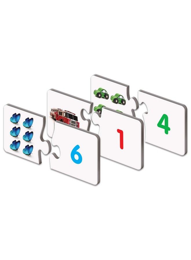 THE LEARNING JOURNEY : Match It! Counting 30 Piece Self Correcting Number & Learn To Count Puzzle Preschool Learning Toys Award Winning Toys - Image 3