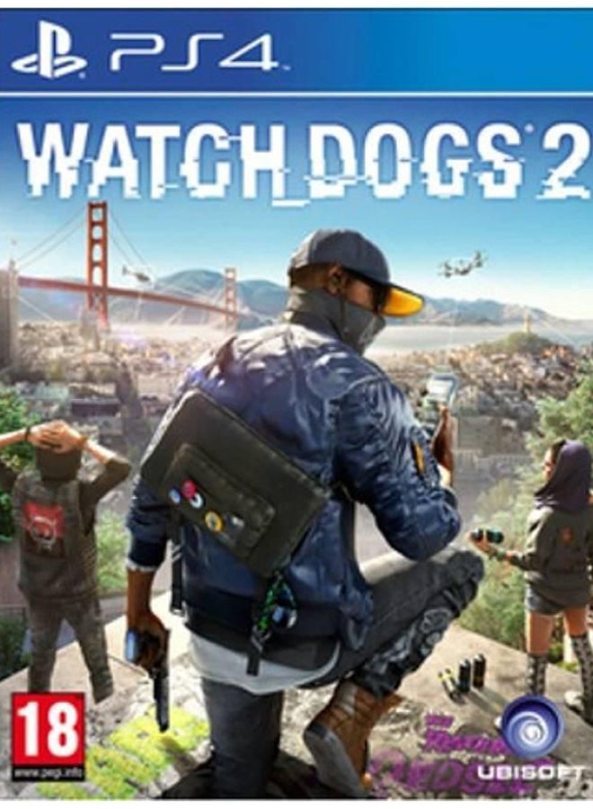 أوبيسوفت لعبة الفيديو "Watch Dogs 2" (إصدار عالمي) - الأكشن والتصويب - playstation_4_ps4 - Image 1