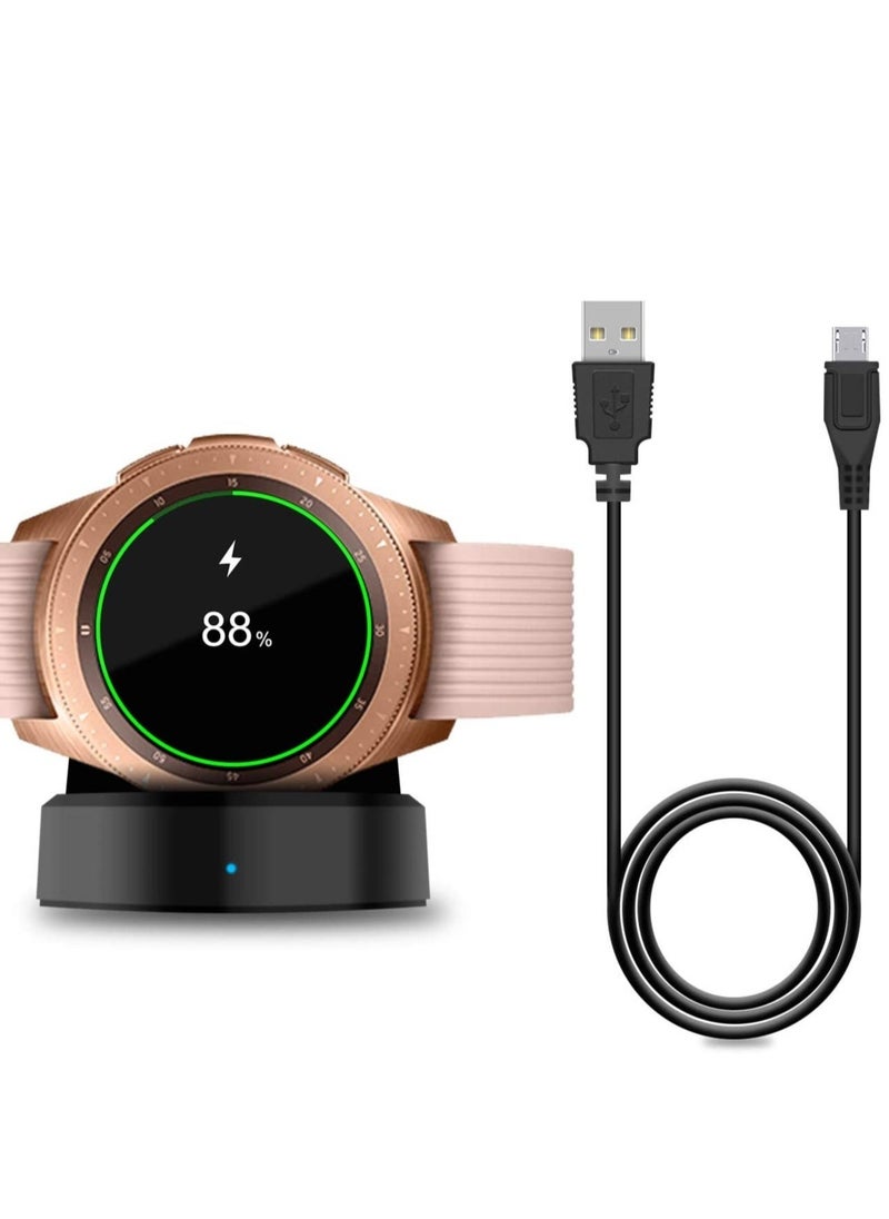 ELTRAZONE Charger for New Samsung Galaxy Watch 42mm/46mm, Upgraded Charging Cradle Dock for Samsung Galaxy Watch SM-R800/R810/R815 Smart Watch Charger (Not for Active)  - Image 2