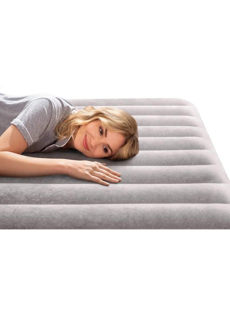 INTEX TWIN DURA-BEAM PRESTIGE MID-RISE AIRBED W/ USB150 - Image 4