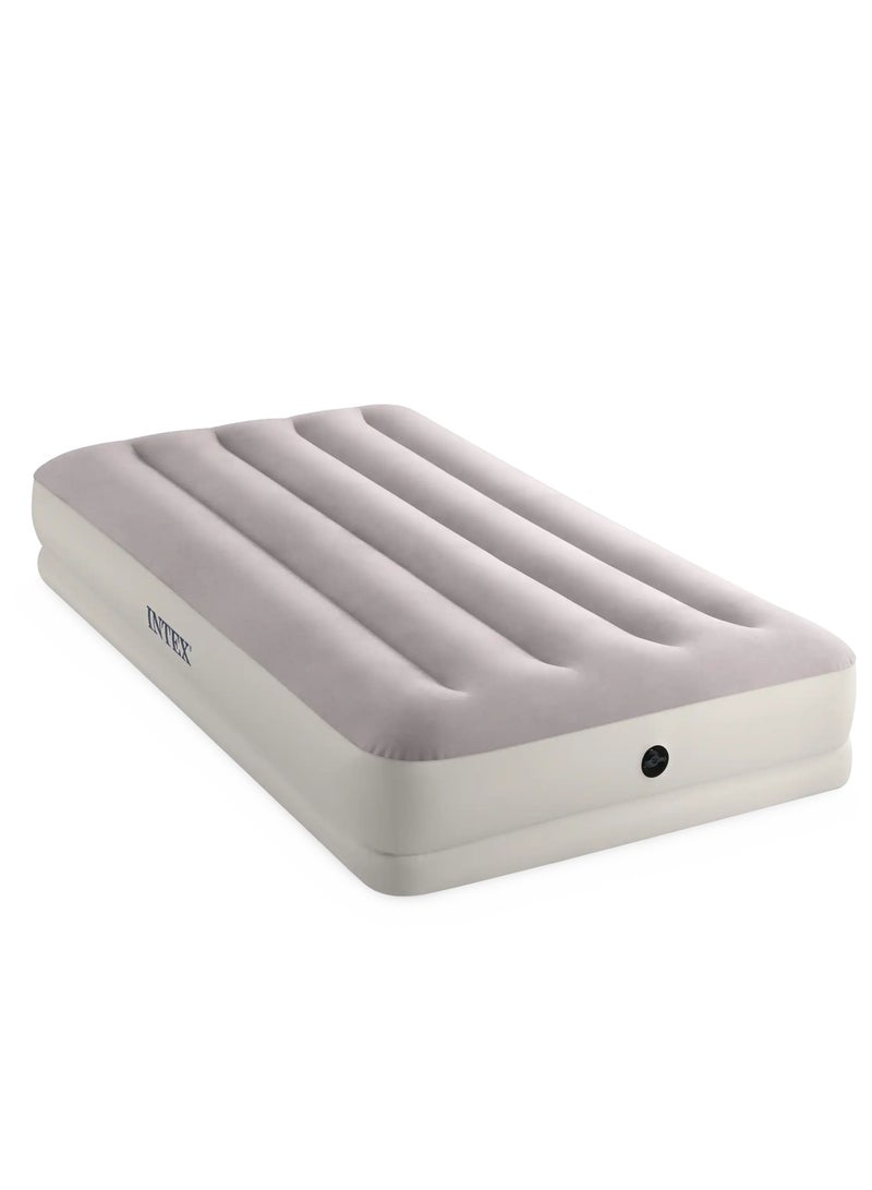 INTEX TWIN DURA-BEAM PRESTIGE MID-RISE AIRBED W/ USB150 - Image 1