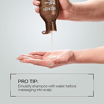 REDKEN All Soft Mega Curls Shampoo For Very Dry Curly and Coily Hair Nourishes Hydrates and Combats Frizz Vegan Formula SulphateFree Formula for a Gentle Cleanse 300ml - Image 4