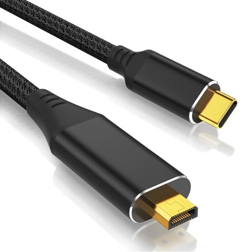 KOMGILK 4K Micro HDMI to Type C Cable 6FT, High Speed 18Gbps 4K@60Hz/2K@120Hz, Uni-Directional Micro HDMI to USB C Cord Support Raspberry Pi 4, Odin Lite, Camera, Video Capture Card, Laptop - Image 1