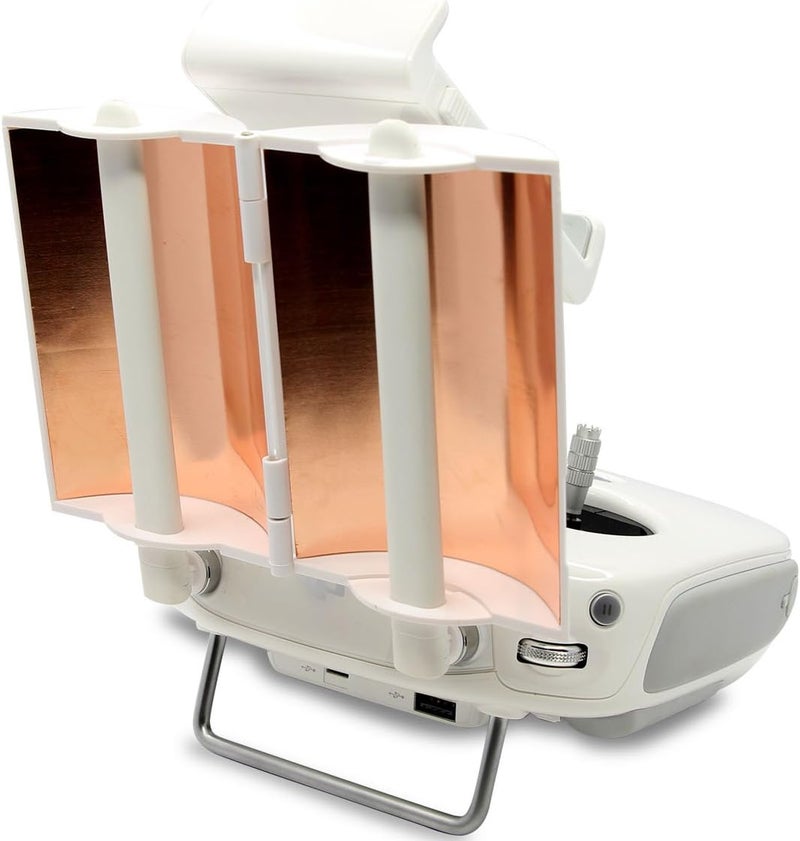 SSE Copper Parabolic Antenna Range Booster for DJI Phantom 4 PRO, Phantom 4, Phantom 3 Professional, Phantom 3 Advanced, Phantom 3 4K, Inspire 1, Inspire 2 Controller Transmitter Signal - Image 1
