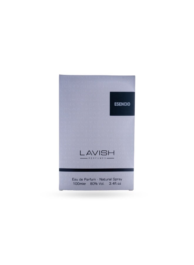 Lavish Perfumes Esencio EDP 100ML for Men by Lavish Perfumes – Long Lasting Woody Citrus Fragrance - Image 1