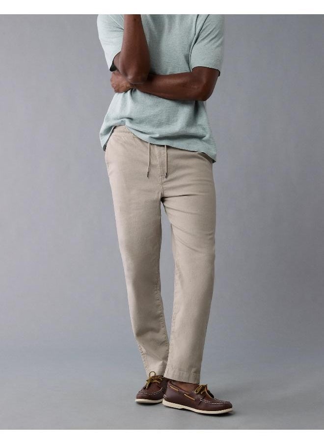 AE Flex Linen-Blend Pull-On Athletic Fit Easy Pant