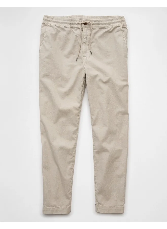 American Eagle AE Flex Linen-Blend Pull-On Athletic Fit Easy Pant