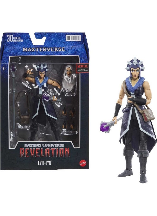 Masterverse Revelation Action Figure & Accessories, Evil-Lyn Motu Collectible With Articulation & Swappable Parts, 7-Inch - pzsku/Z0F8F929E4A3469B1C6B1Z/45/_/1733730296/9b32d63b-8e7a-4f87-89af-daa97da5c847