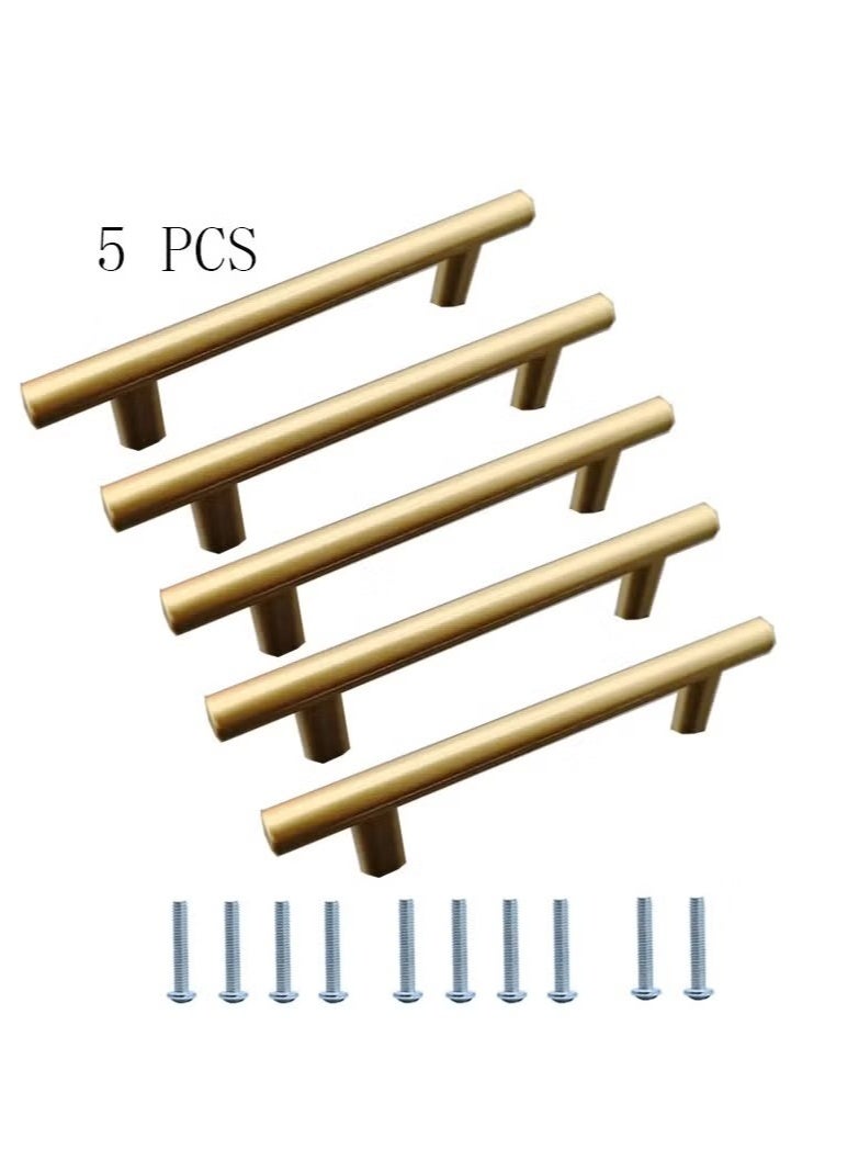 Ailily 5-Pack Show Luxury  Gold Cabinet Knobs To Add Luxurious Style To Your Doors And Dresser Drawers - Image 1