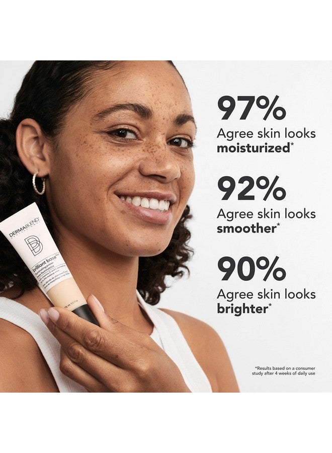 Dermablend Brilliant Base Illuminating Primer Face Makeup, Formulated With Niacinamide, Shea Butter, And Glycerin, Enriched With Vitamin C And E Derivatives, Provides Long Lasting Radiance, 1 Fl Oz - Image 5