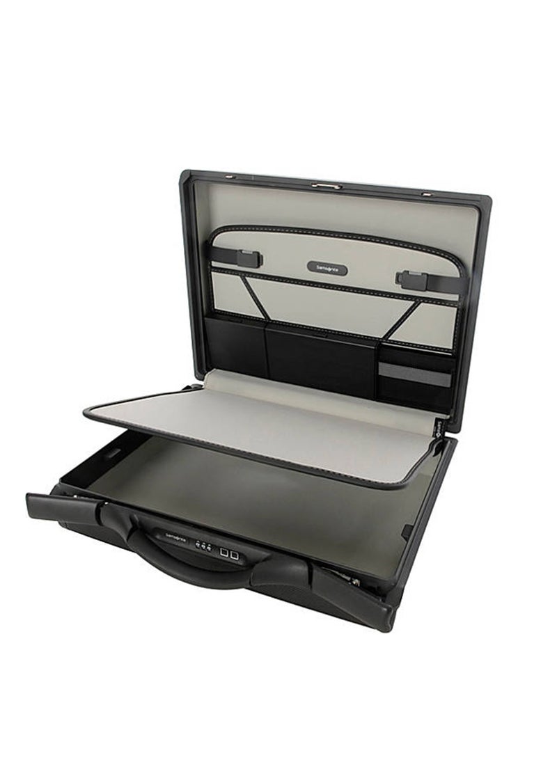 Samsonite Focus Ultra Briefcase Black|Durable|File Compartment|Concealed Hinge|Scratch Resistance Material - 3 Years International Warranty - Image 3