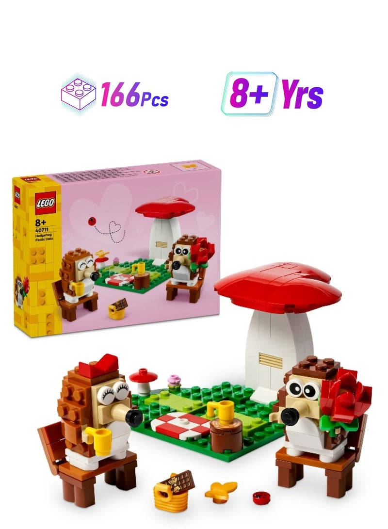 LEGO LEGO Hedgehog Picnic Date 40711 Building Set (166 Pieces)  - Image 1